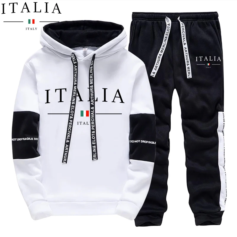 Autumn Winter Men's Tracksuit  - Winter Clothing Pants 评论和价格