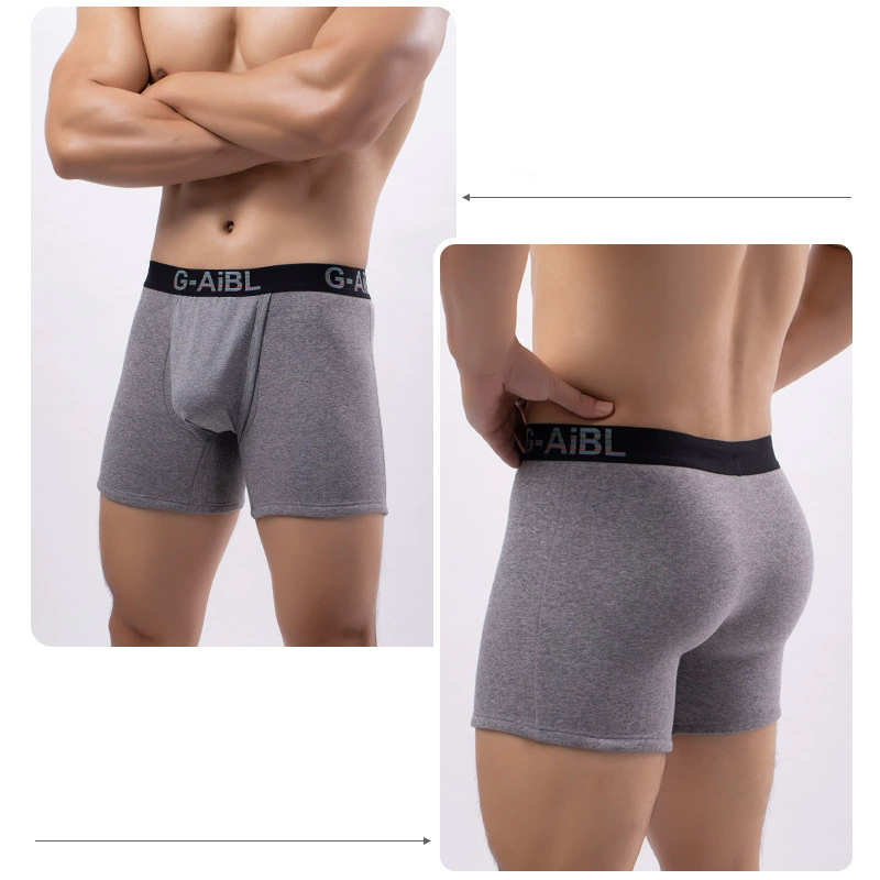 Autumn Winter Men Plush Thicke - Winter Under Clothing 评论和价格
