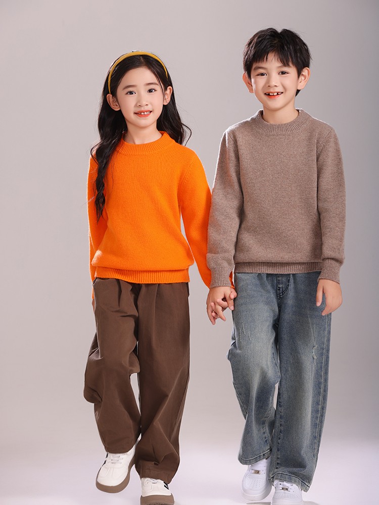 Children's Wool Sweater Pullov - Winter Clothing For Boys 评论和价格