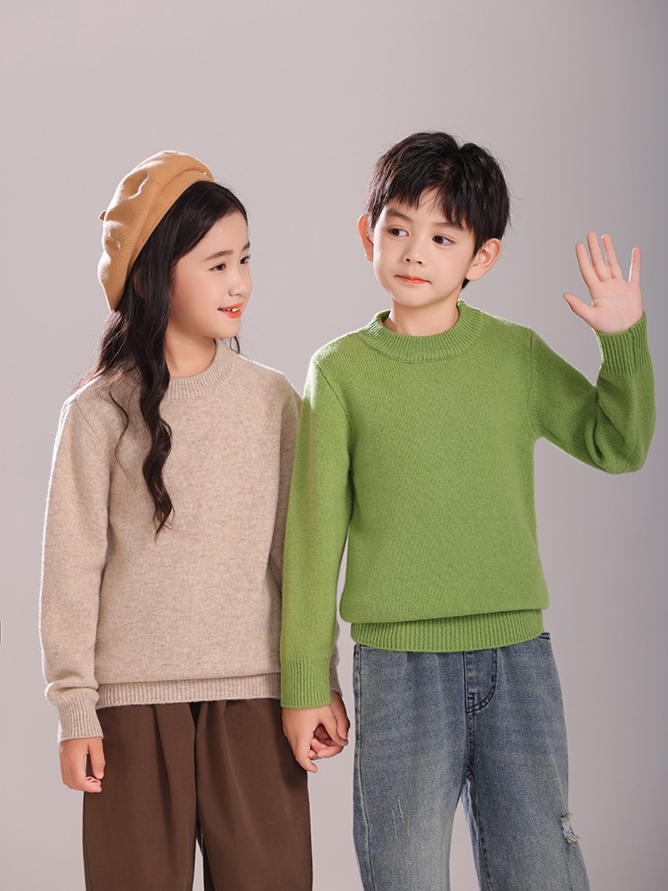 Children's Wool Sweater Pullov - Winter Clothing For Boys 评论和价格